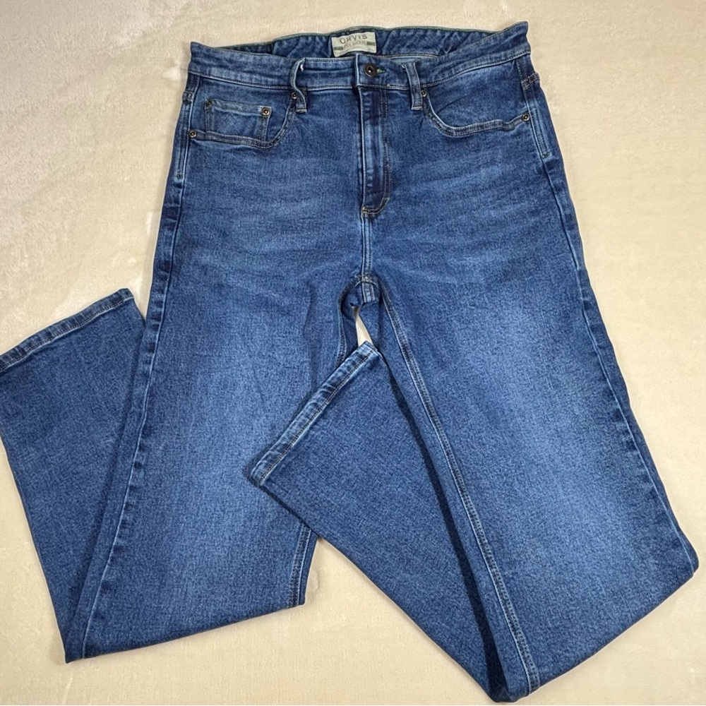 Orvis Men’s 34 x 30 Straight Leg 5 Pocket Jeans Pants